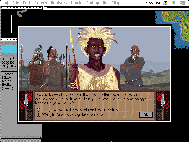 Sid Meier's Civilization screenshot 5 for Super Nintendo